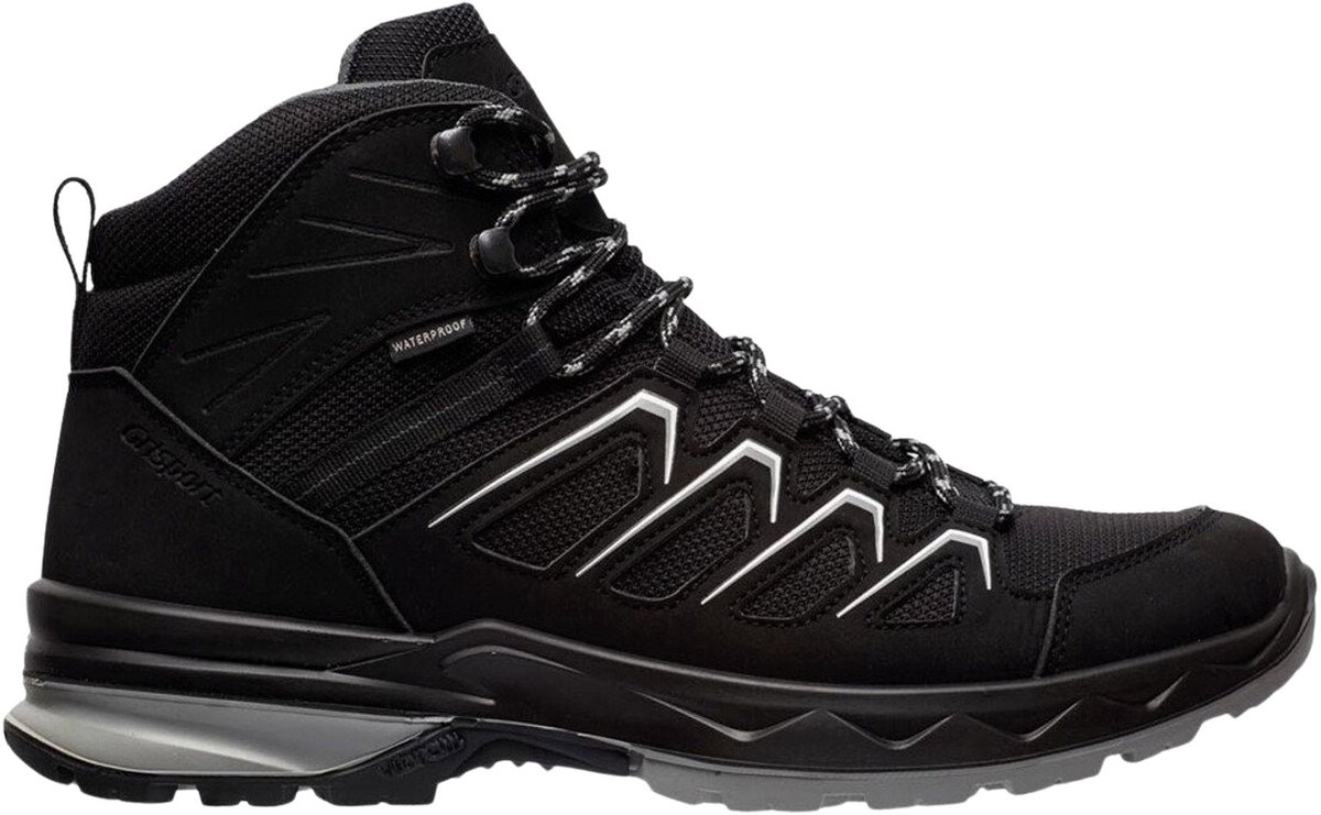 Grisport Wega Mid Wandelschoenen Senior Zwart