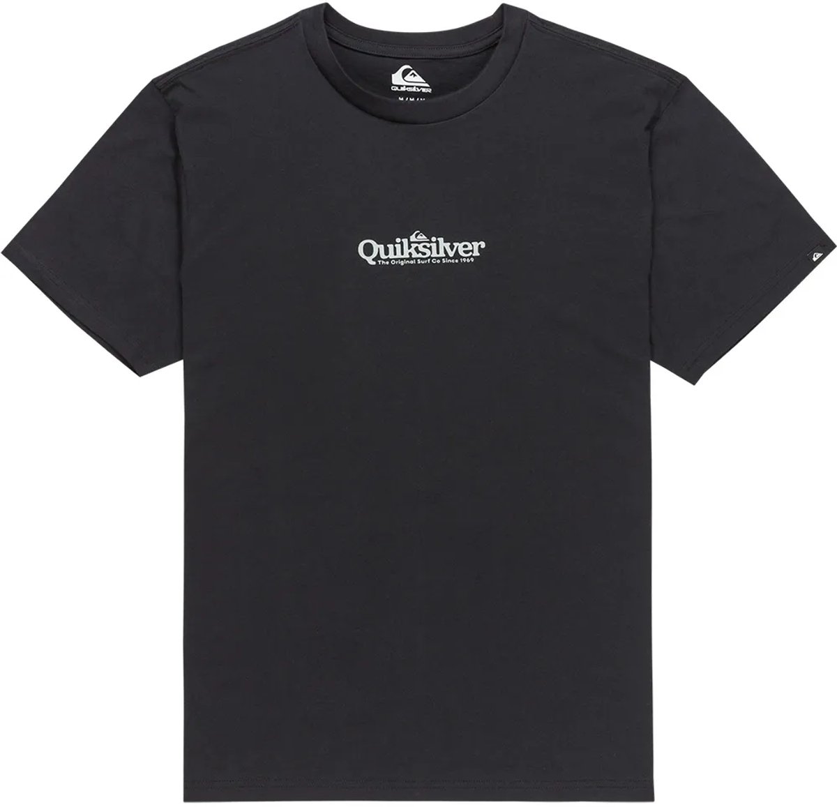 Quiksilver Fineline T-shirt Met Korte Mouwen XL Man Zwart