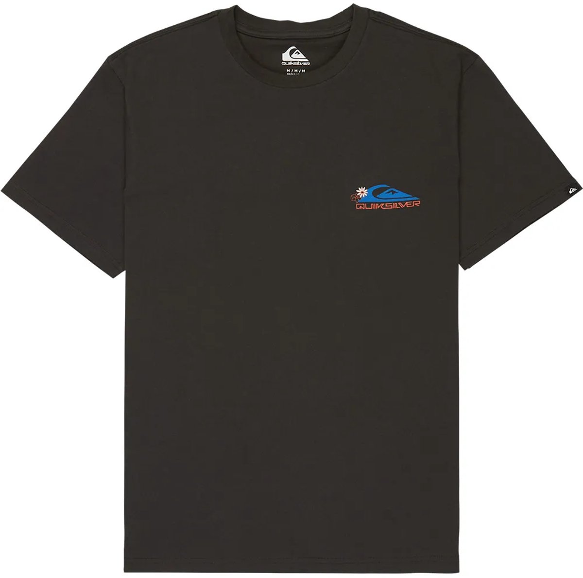 Quiksilver Ev Barrel Paradise T-shirt Met Korte Mouwen M Man Tarmac