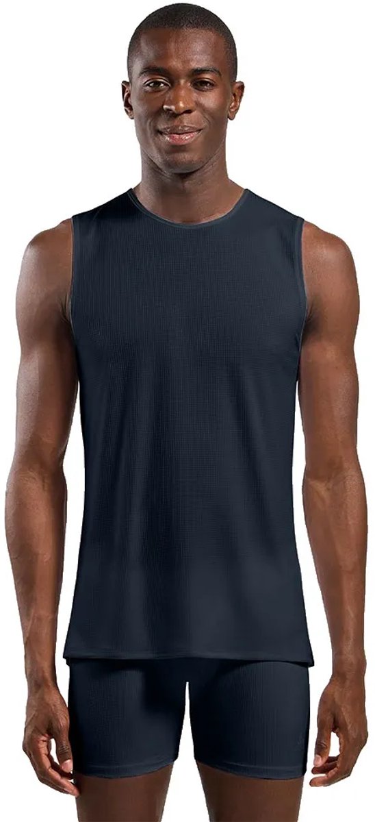 Odlo Active Light Mouwloos Basislaag Blauw M Man