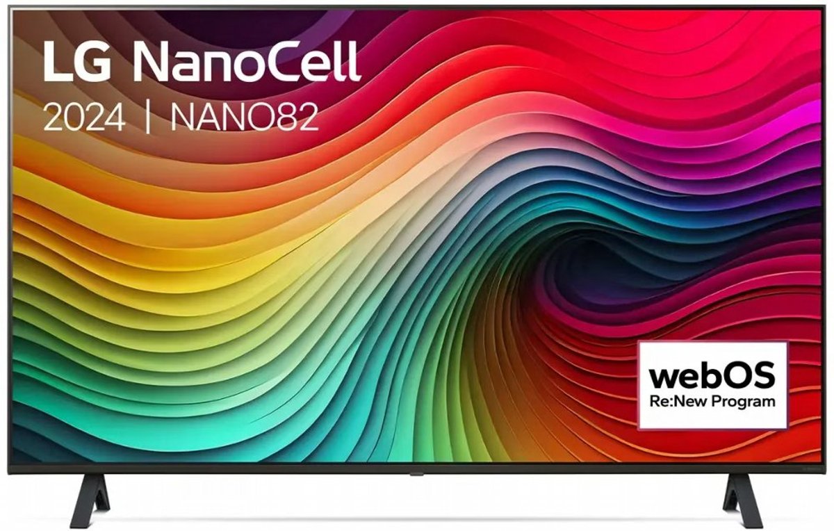 Bol.com LG 43NANO82T6B - 43 inch - 4K Nanocell - 2024 - Smart TV aanbieding