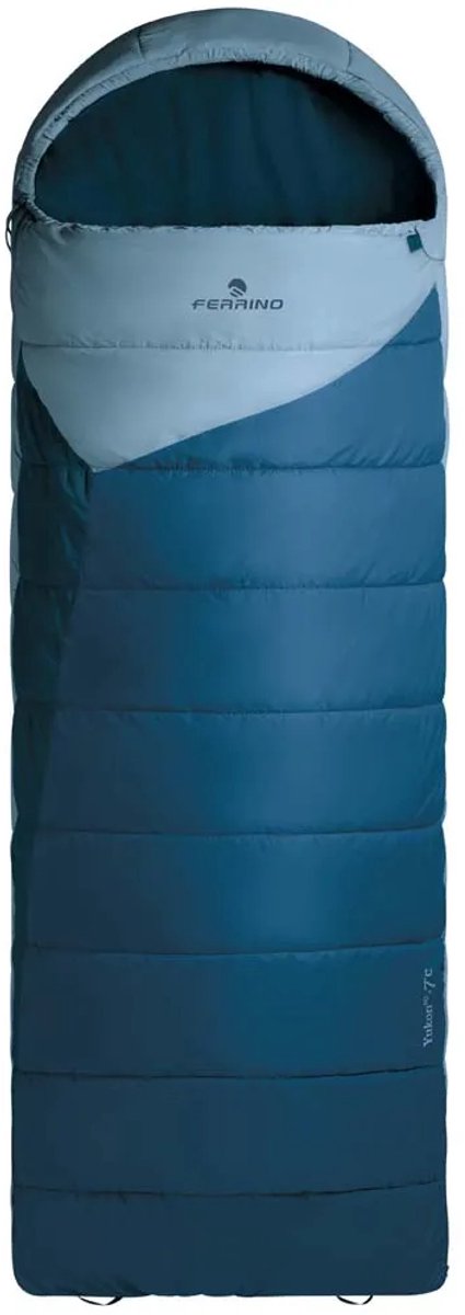 Ferrino Yukon Plus Sq Slaapzak Blauw One Size / Left
