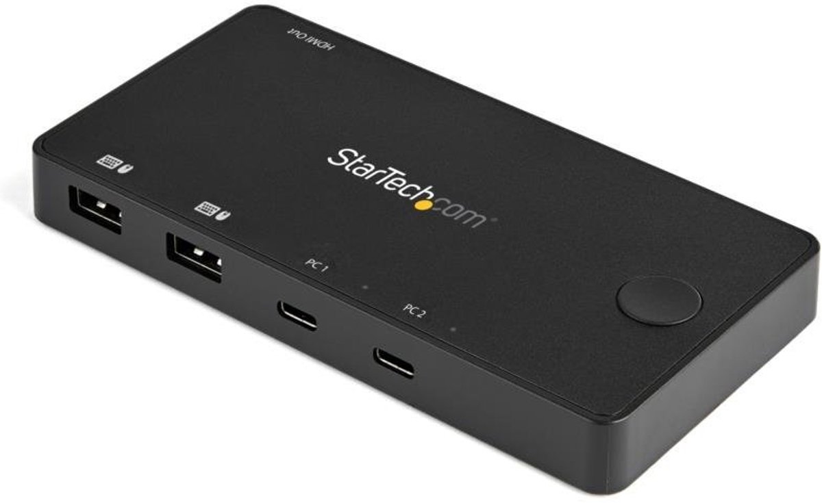 StarTech.com SV211HDUC KVM-switch Zwart