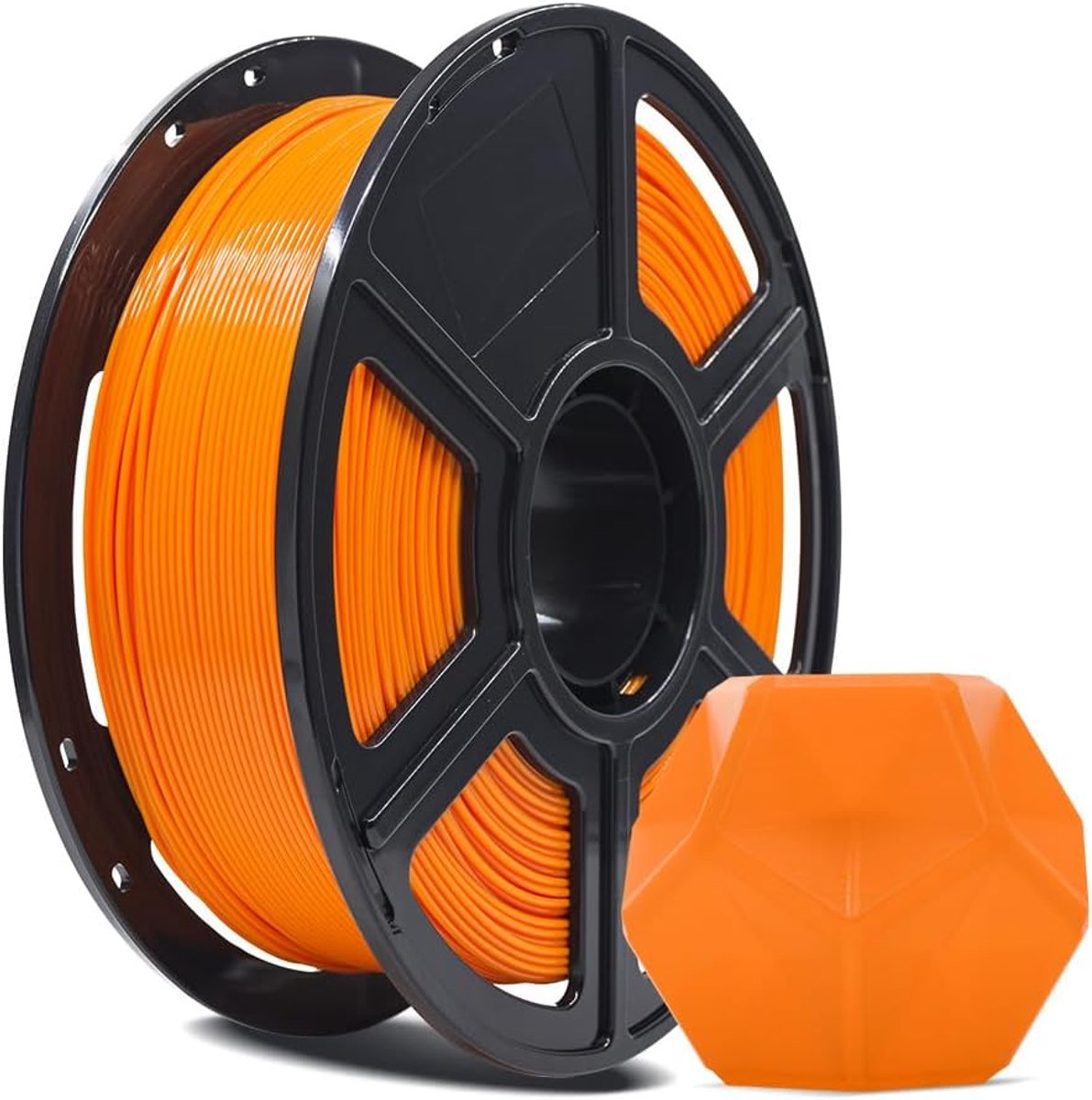 3D Printer Filament - PLA Pro Spoel - Modelbouw Printen - Maatnauwkeurig +/- 0.02mm - 1.75 mm 1 kg - Oranje