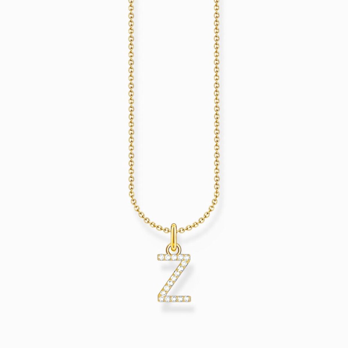 Thomas Sabo - KE2256-414-14-L45V - Halsketting - Dames - 925er Zilver - 18K geel verguld - 38-45cm