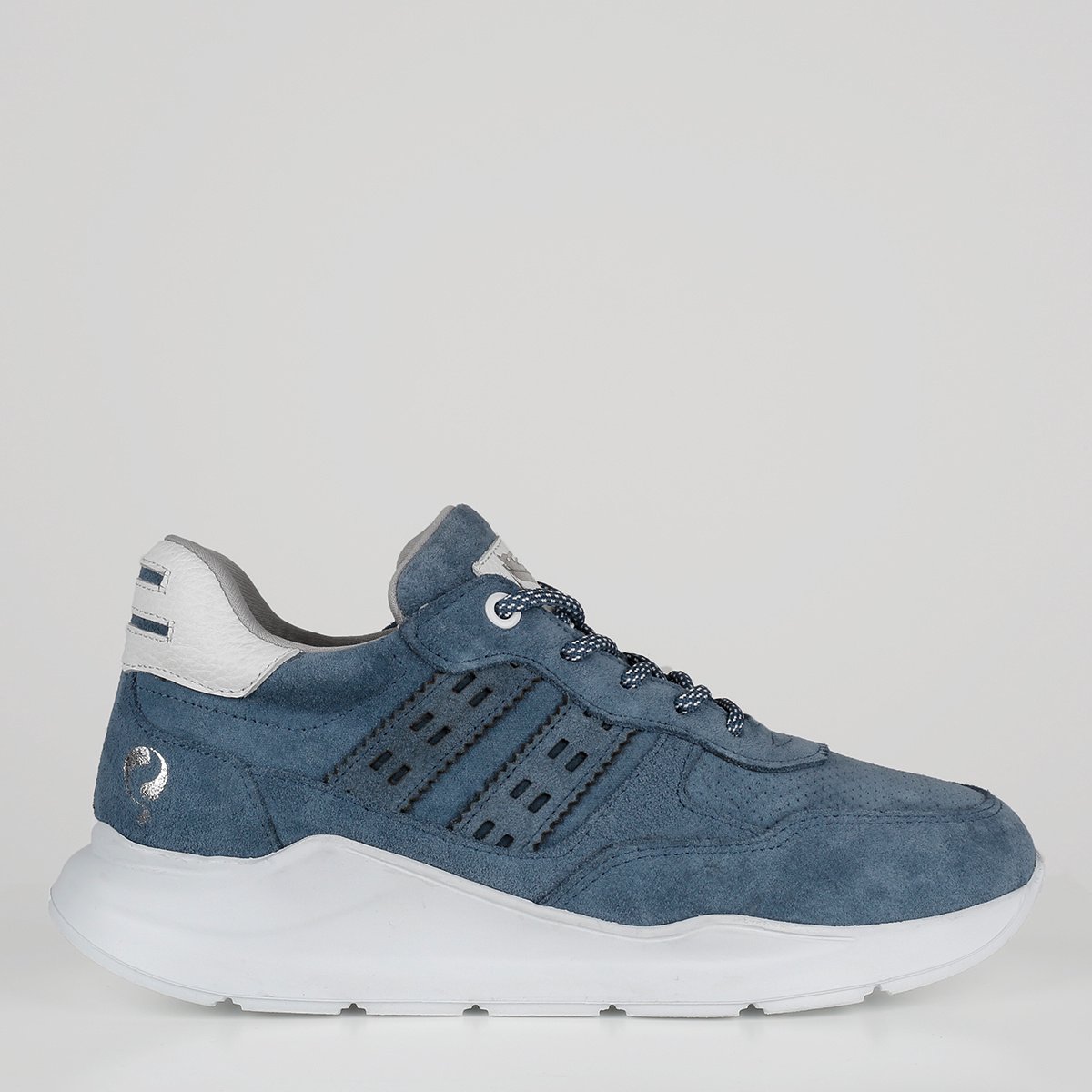Dames Sneaker Maaike - Denim blauw