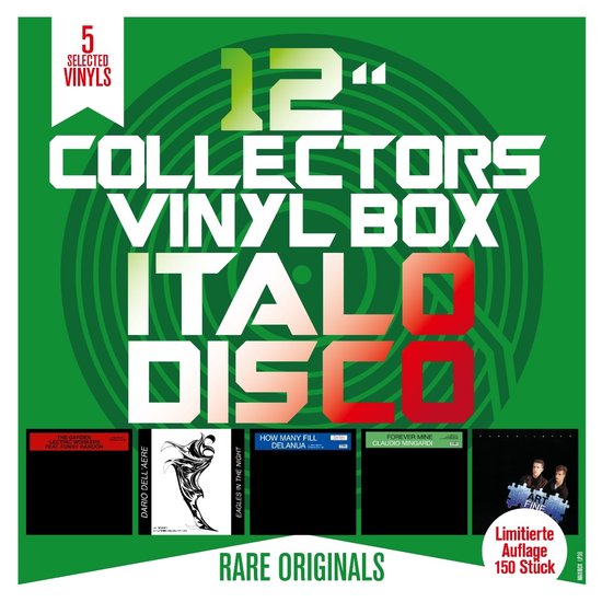 Art Fine, Claudio Mingardi, Dario Dall'Aere, The Garden 'Lectric Workers Feat. Funny Randon & Delanua - 12 Collector's Vinyl Box: Italo Disco