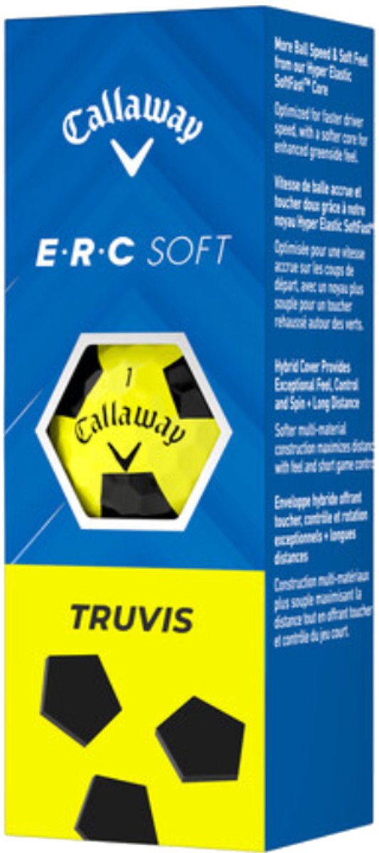 Callaway ERC Soft Truvis Golfballen 2025 - Geel - 12 Stuks van Merkloos — afbeelding 5