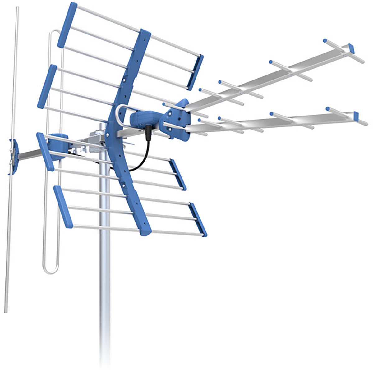 Telkom Telmor TT W21 - DVB-T2 TV Antenne - VHF UHF - 5G Bescherming