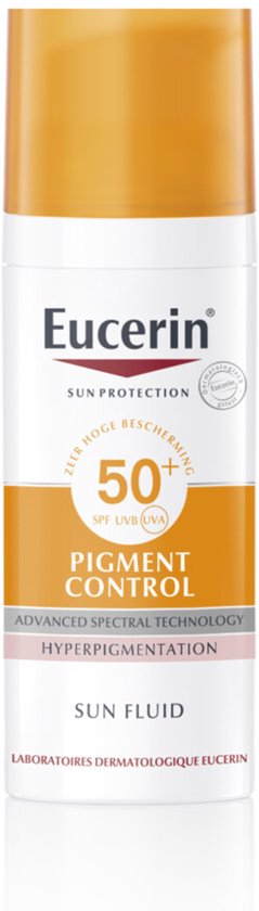 Eucerin Sun Pigment Control Zonnebrand Gezicht - SPF 50+ Zonbescherming voor Pigmentvlekken - 50 ml