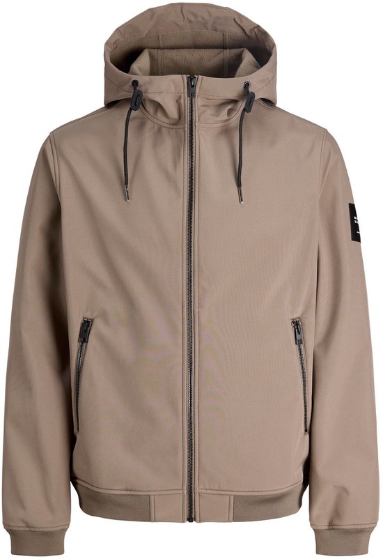 Jack & Jones Basic Hooded Softshell Jas Heren - Maat M