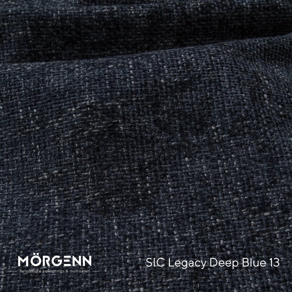 Mörgenn SIC Legacy Stofstaal - Meubelstof voor Boxspring en Bed - Deep Blue 13
