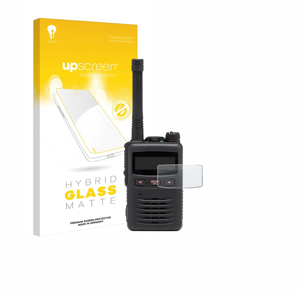 upscreen - Screenprotector voor Motorola EVX S24 - Folie Beschermfolie Beschermglas matte