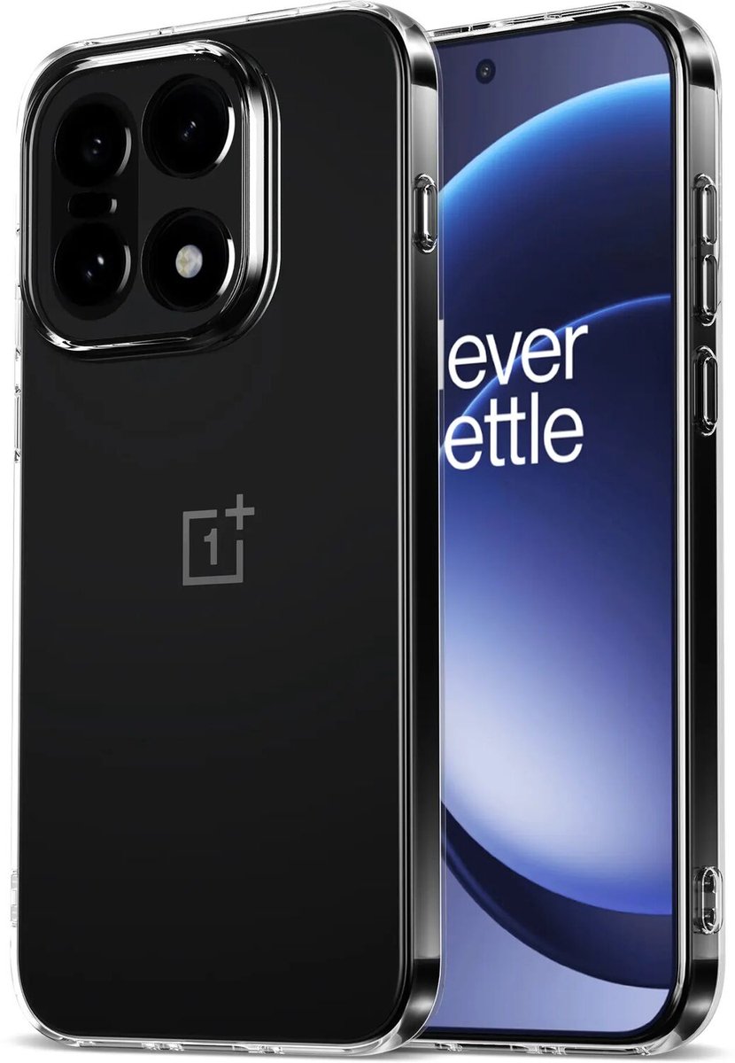 Transparant Dun TPU Hoesje Geschikt voor OnePlus 15 | Back Cover | Lichtgewicht | Ultra Dun | Flexibel | Zacht | Doorzichtig