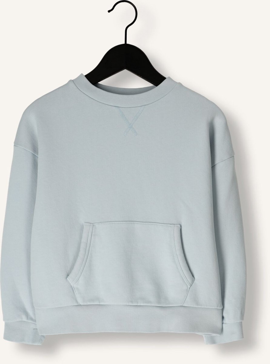 JENEST Bo Sweater Truien & Vesten Jongens - Sweater - Hoodie - Vest- Lichtblauw - Maat 110/116