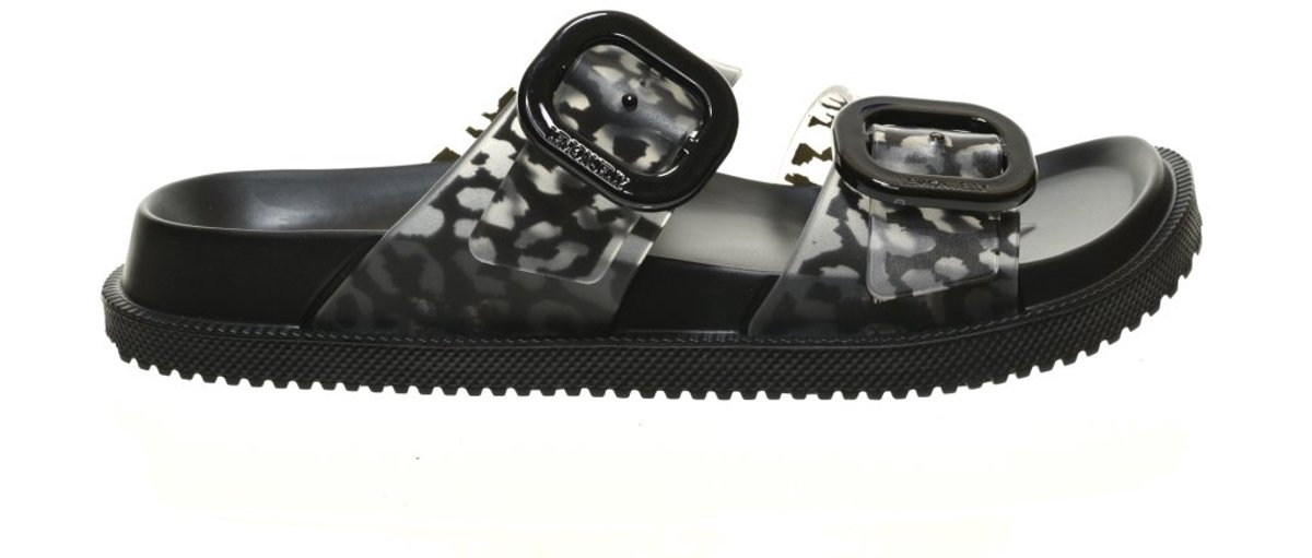 Lemon Jelly Zwarte Slippers maat 35-36