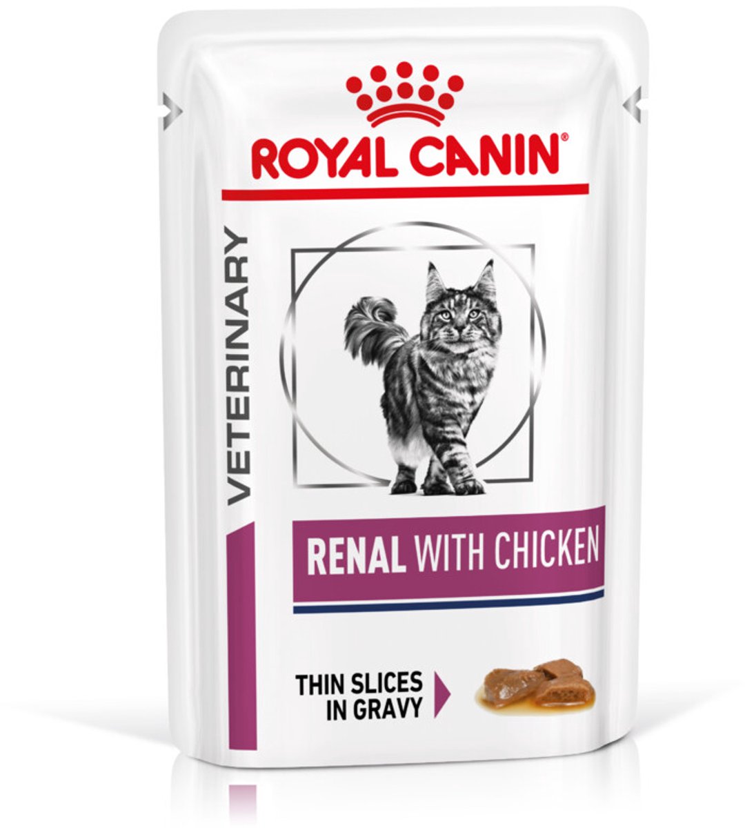 Royal Canin - Kattenvoer Nat Renal Kip - 24 x 85 gr