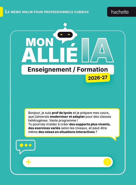 Mon allié IA 2026 2027 - Enseignement et Formation - cover