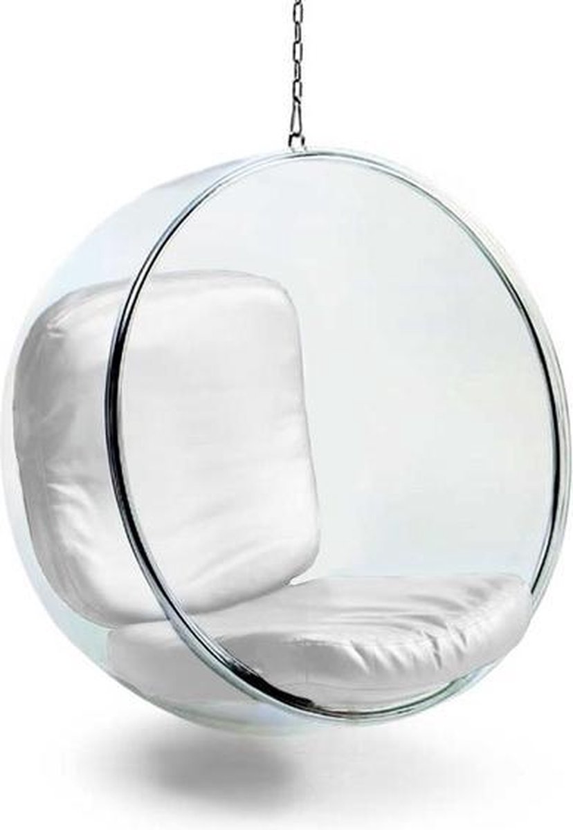 Billy alias pistool Design lounge stoel Bubble chair transparant helder. | bol.com