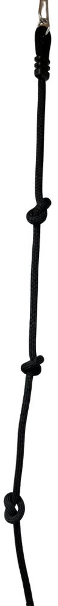 B-Play Klimtouw BR Zwart Ø26mm met 3 knopen 210 cm