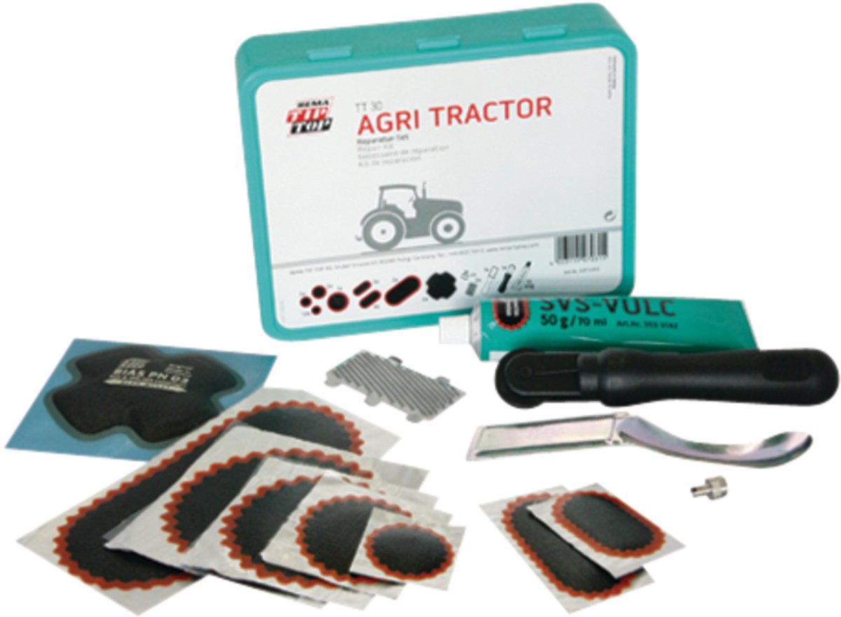 Rema TT30 Agri Tractor - Vulkanisatie Lappen Set
