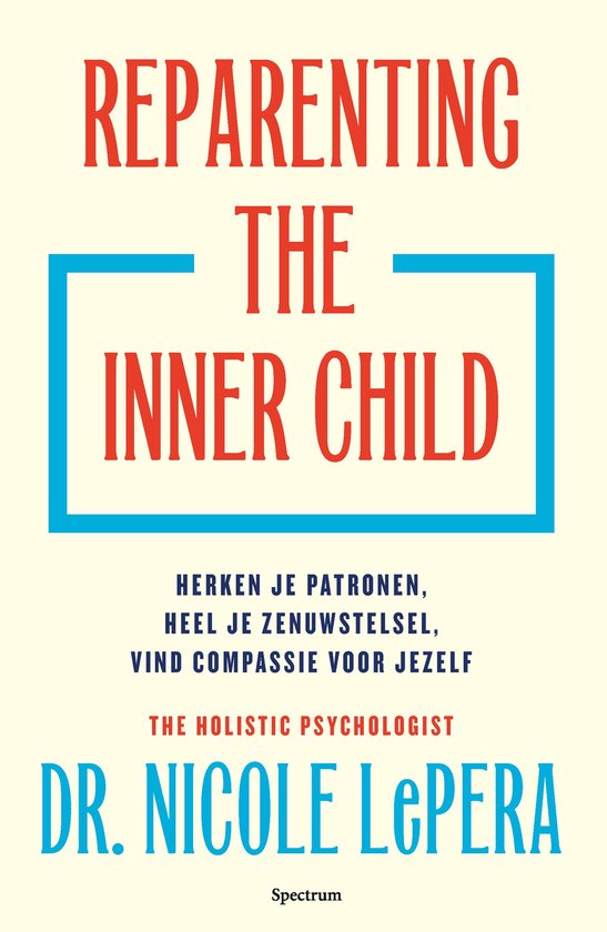 Reparenting the inner child - cover