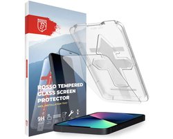 Rosso Screenprotector Geschikt voor Apple iPhone 17e / 16e | 9H Tempered Glass | Beschermglas | Glasplaatje | Case Friendly | Met Installatietray | Eenvoudige montage