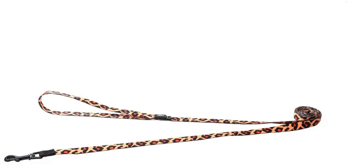 Rogz Fusion Lijn Leopard - Hondenriem - S