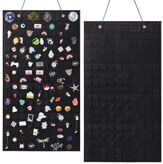 Wandhangende Broche Pin Organizer voor 170 Pinnen - Displaycase voor ...
