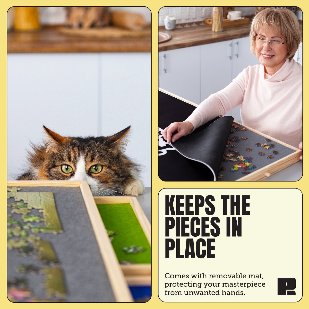 Puzzle Ready Puzzelbord - 2000 stukjes — cadeau in Spellen & Speelgoed - foto 6