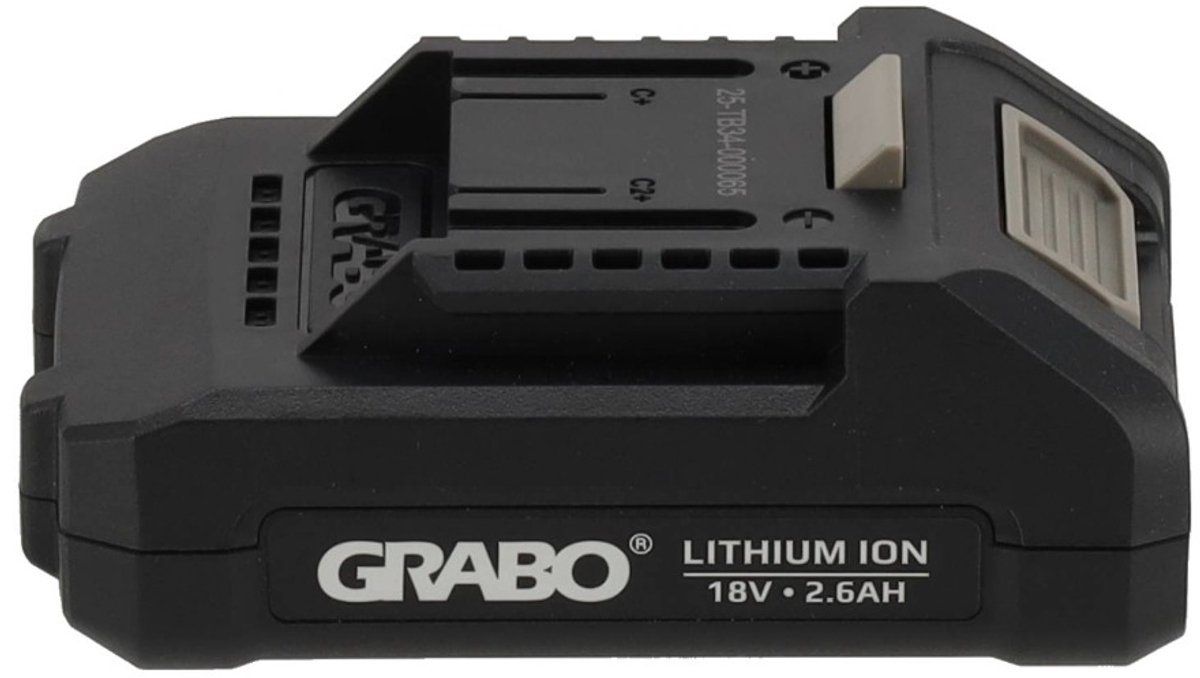 Grabo Pro Brushless Accu 18V 2.6 AH Li ion