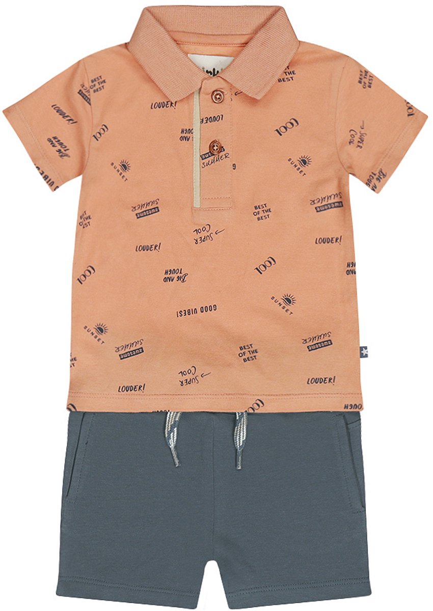 Dirkje Jongens Kledingset - Orange