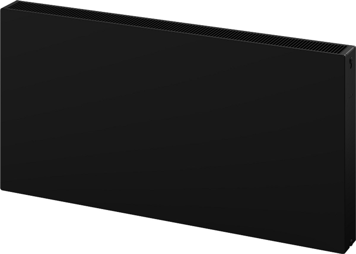 Mexen Flat CF22 paneelradiator 500 x 1600 , zij aansluiting, 2183 W, zwart - W422F-050-160-70