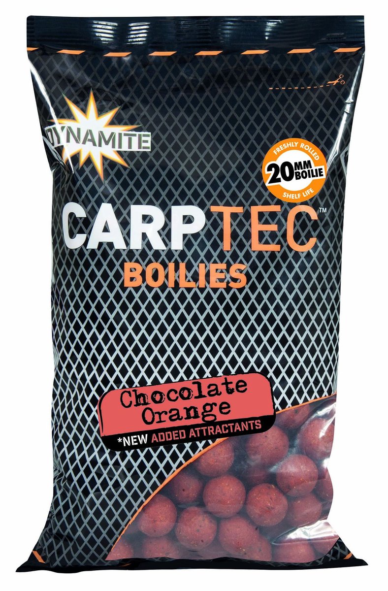 Carp Spirit Carptec Boilies | 900g 15mm Chocolate Orange