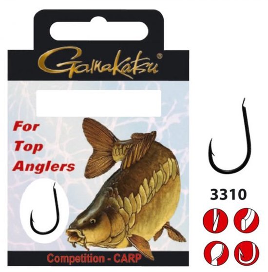 Gamakatsu Competition Carp H12 0.16mm 40cm van Gamakatsu — afbeelding 2