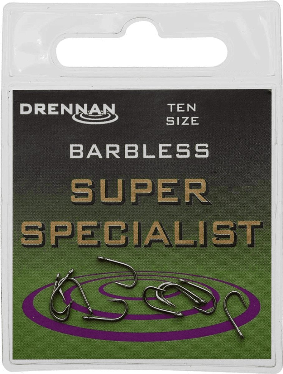 Drennan - Haken Super Specialist Barbless - Drennan