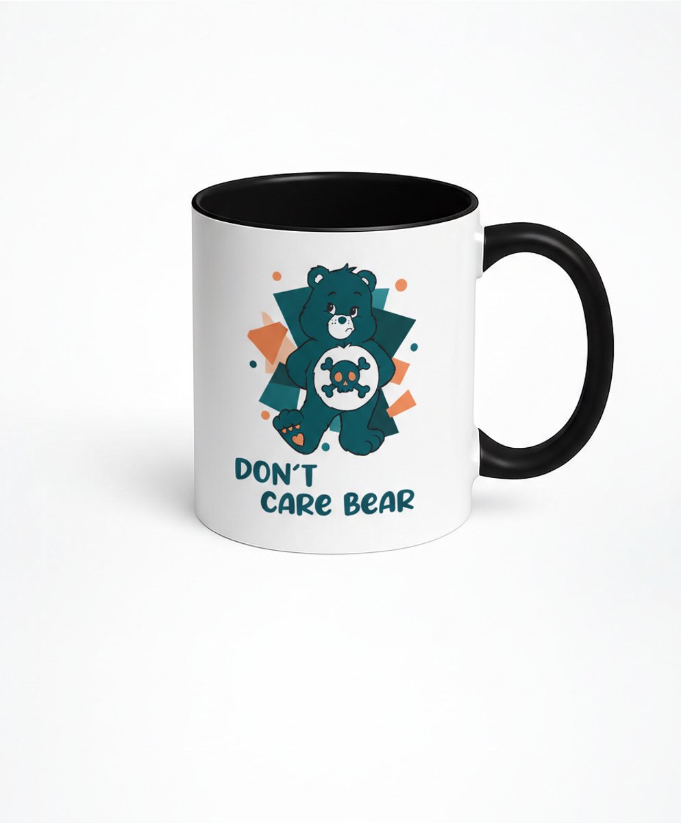 Don't Care Bear Mok - Grappige Koffiemok met Attitude