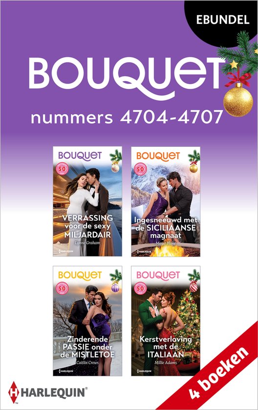 Bouquet e-bundel nummers 4704 - 4707