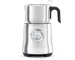 Sage SMF600BSS the Milk Café Brushed Stainless Steel - Elektrische melkopschuimer - Warm & Koud…