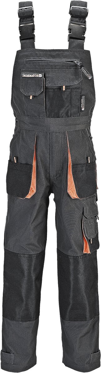Terratrend Job kinderforkliftbroek TTJob donkergrijs/zwart