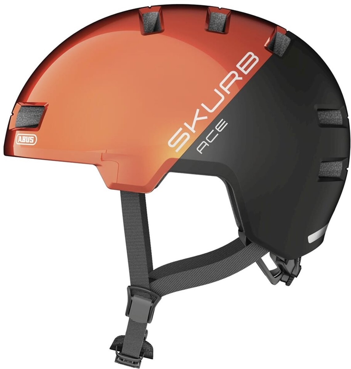 Abus helm Skurb ACE goldfish 58-61cm Oranje