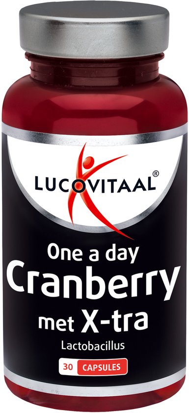 Lucovitaal - Cranberry x-tra forte - 30 capsules - Voedingssupplement