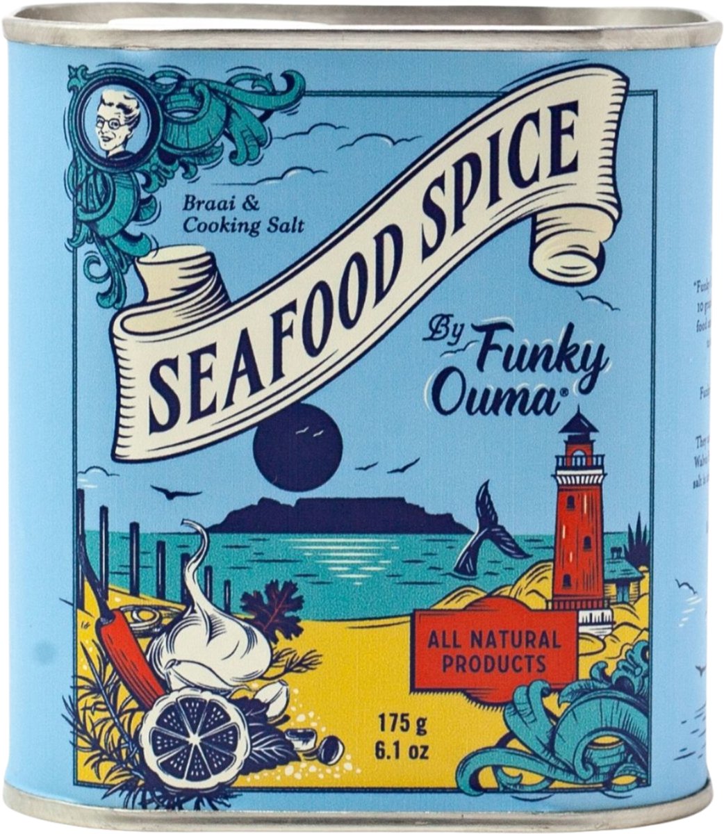 Funky Ouma - Seafood Spice - Tin 175g