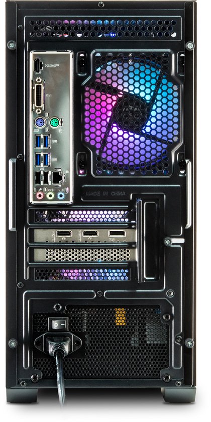 PC de jeu MSI RTX 3050 AMD - GeForce RTX 3050 6 Go - AMD Ryzen 5 5500 - 16 Go DDR4 - SSD 500 Go - Windows 11 Home