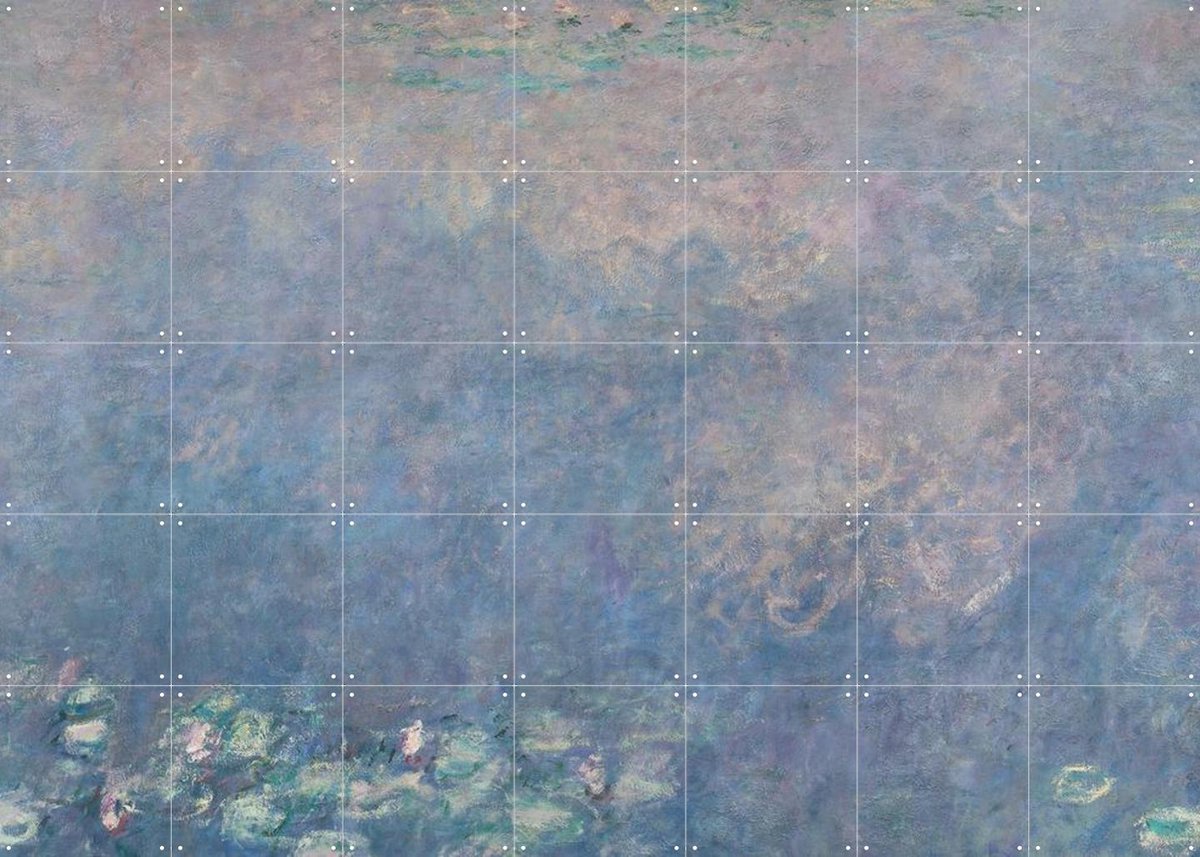 IXXI The two Willows detail I, Claude Monet & Musée de l'Orangerie - 140 x 100 cm - Gratis ophangtool - Grote wanddecoratie en posters - Klassiek