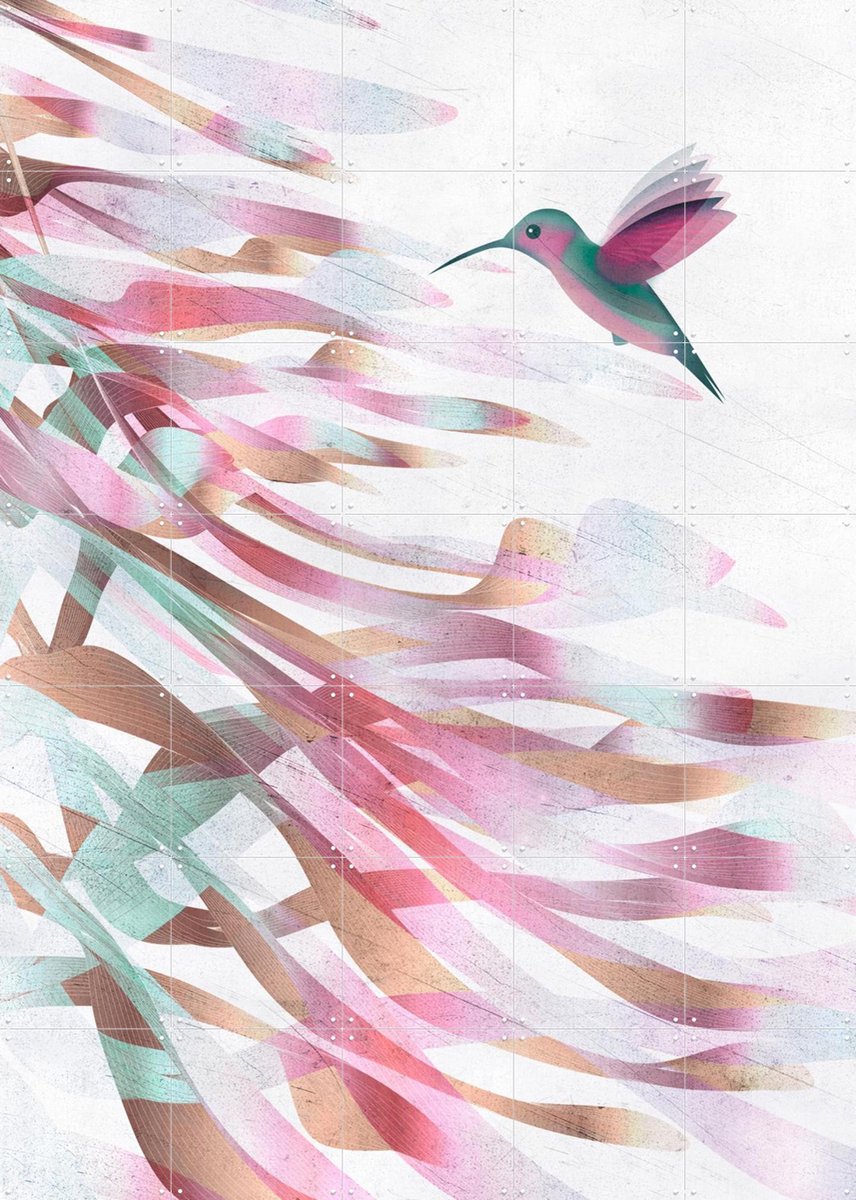 IXXI Sweet Freedom, Angelo Cerantola - 100 x 140 cm - Gratis ophangtool - Grote wanddecoratie en posters - Grafisch Ontwerp, Digitale Kunst, Abstract