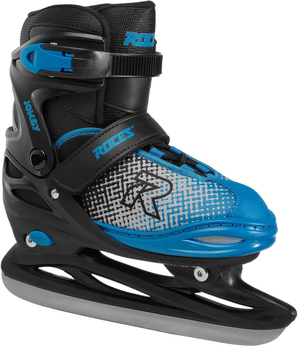 Roces Jokey Ice X Adjustable Iceskates Black/blue 38-41 Roces Jokey Ice X Adjustable Iceskates Black/blue 38-41
