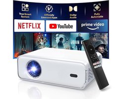 Aurixi® Mini beamers - Projector - Mini beamer - Wit - 22cm x 17cm x 8cm