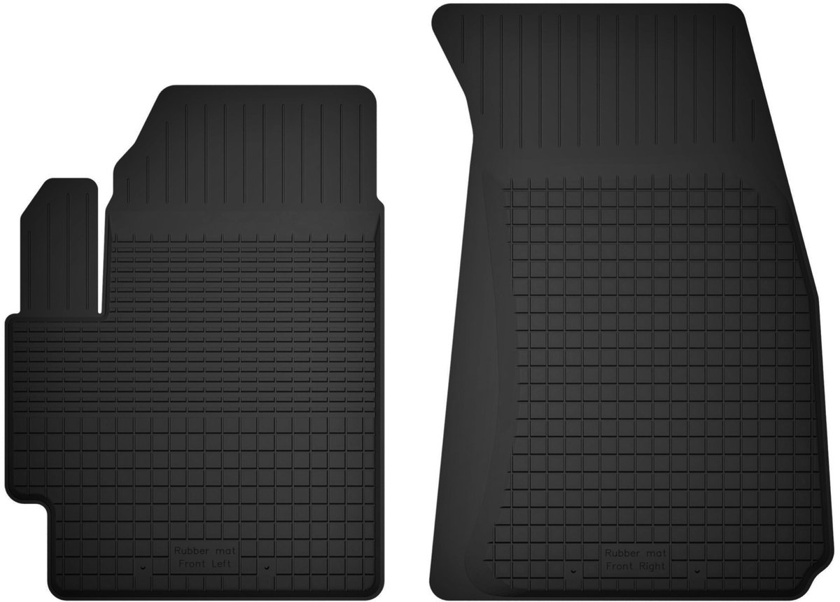 Wielganizator BasicProtect Serie - Rubberen Automatten - Voor Subaru XV II SUV - Antislip - Weerbestendig