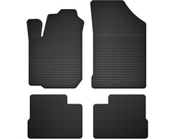 Wielganizator BasicProtect Serie - Universele Rubber Auto Vloermatten - Daewoo Lanos 1997-2004 - Set van 4